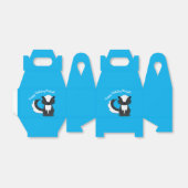 Kinder van Skunk Birthday Party Bedankdoosjes (Uitgevouwen)