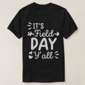 kinder veld dag geel veld t-shirt leraar (Design voorkant)