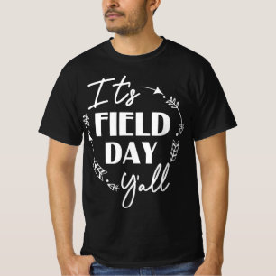kinder velddag , velddag t-shirt voor leraar 64