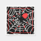 Kinder Venom Halloween Party Servet (Voorkant)