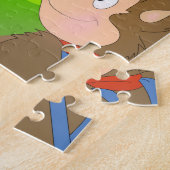 Kinder verhaal Puzzle - Drie kleine Varkens Legpuzzel (Zijkant)