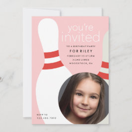 Kinder verjaardagsfeestje voor foto's kaart