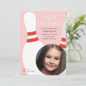 Kinder verjaardagsfeestje voor foto's kaart (Staand voorkant)