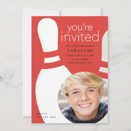 Kinder verjaardagsfeestje voor foto's kaart