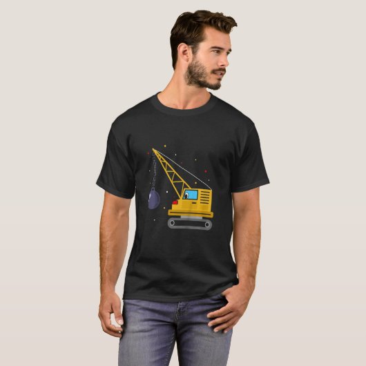 Kinder vernielconstructieproject van de Wrecking B T-shirt (Voorkant volledig)