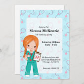 Kinder verpleegster kaart (Voorkant / Achterkant)