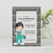 Kinder verpleegster kaart (Staand voorkant)