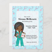 Kinder verpleegster kaart (Voorkant / Achterkant)