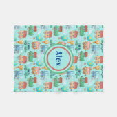 Kinder vervoer fleece deken (Voorkant (Horizontaal))