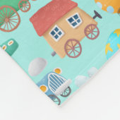 Kinder vervoer fleece deken (Hoek)