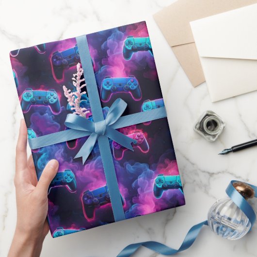 Kinder Video Gaming Verjaardagsfeest Verpakkingspa Cadeaupapier (Geschenken)