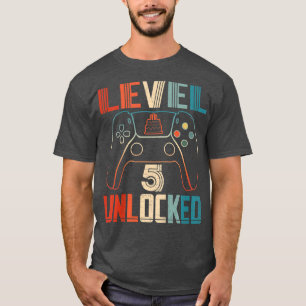 Kinder videospelcontroller niet-vergrendeld niveau t-shirt