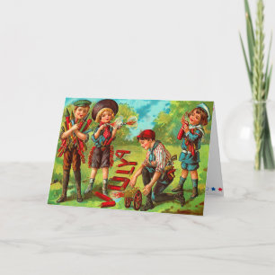 Kinder Vintage 4 juli Kaart