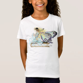 Kinder Vintage boekenfeeën T-shirt