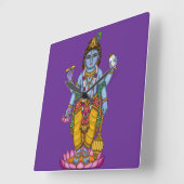 Kinder Vishnu wandklok (Hoek)
