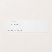 Kinder Visitekaartje: Lets Hang Out Visitekaartje (Binnenkant ongevouwen)