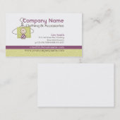 Kinder visitekaartjes (Voorkant / Achterkant)