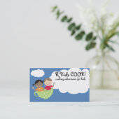 kinder visitekaartjes voor het koken van teacup- (Staand voorkant)