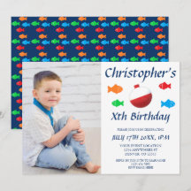 Kinder visjongen elke dag