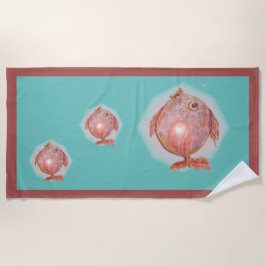 Kinder visstrand strandlaken