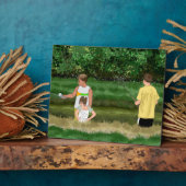 Kinder Vist bij de Lokale Vijver Fotoplaat (Zijkant)