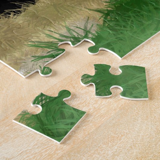 Kinder Vist bij de Lokale Vijver Legpuzzel (Zijkant)