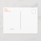 Kinder vliegtuiglanding op uitnodiging voor verjaa (Achterkant)