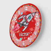 Kinder vlinderjongens, raketruimteklok grote klok (Hoek)