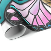 Kinder vlinderpakpapier cadeaupapier (Rol Hoek)