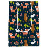Kinder vlooiendieren Bunny Rabbit Fox Beer Medium Cadeauzakje (Achterkant)