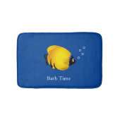 Kinder vlootsvis op marinemat badmat (Voorkant)