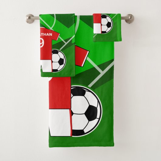 Kinder voetbal Bedroom Collectie 1 Bad Handdoek (Insitu)
