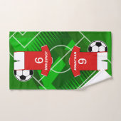 Kinder voetbal Bedroom Collectie 1 Bad Handdoek (Handdoek)