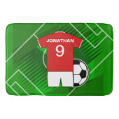 Kinder voetbal Bedroom Collectie 1 Badmat (Voorkant)