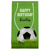 Kinder Voetbal Football Happy Birthday | Gepersona Klein Cadeauzakje (Voorkant)