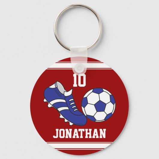 Kinder voetbal sleutelhanger (Voorkant)