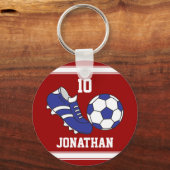 Kinder voetbal sleutelhanger (Voorkant)