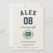 Kinder Voetbal Verjaardagsuitnodiging Kaart (Voorkant)