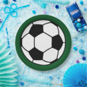 Kinder Vogeldag Football Voetbal Papieren Bordje (Feest)