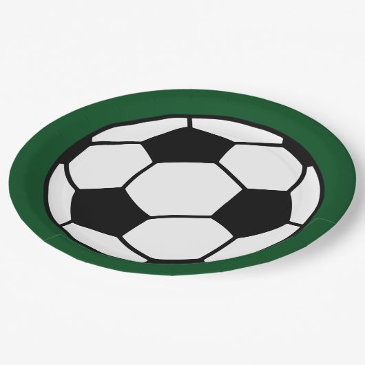 Kinder Vogeldag Football Voetbal Papieren Bordje (Gekanteld)