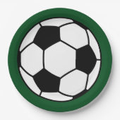 Kinder Vogeldag Football Voetbal Papieren Bordje (Voorkant)