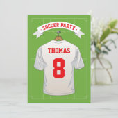 Kinder Vogelpartij | White Jersey Kaart (Staand voorkant)