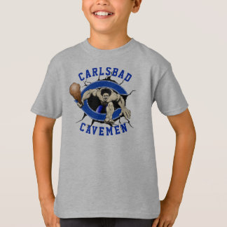 Kinder volgende gen. Carlsbad Cavemen Logo T-shirt