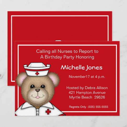 Kinder/Volwassen zure uitvindingen Kaart (Voorkant / Achterkant)