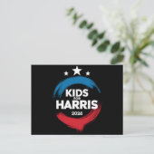 Kinder voor Harris President Kinder liefde Kamala  Briefkaart (Staand voorkant)