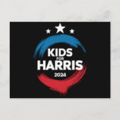 Kinder voor Harris President Kinder liefde Kamala  Briefkaart (Voorkant)