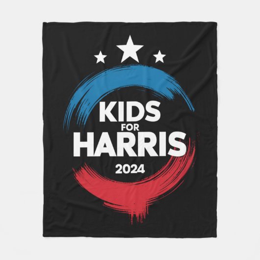 Kinder voor Harris President Kinder liefde Kamala  Fleece Deken (Voorkant)