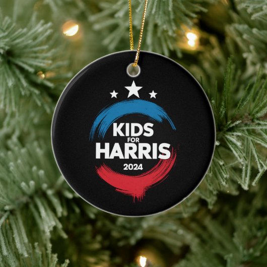 Kinder voor Harris President Kinder liefde Kamala  Keramisch Ornament (Boom)