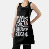 Kinder voor Trump USA Verkiezingen 2024 Schort (Insitu)