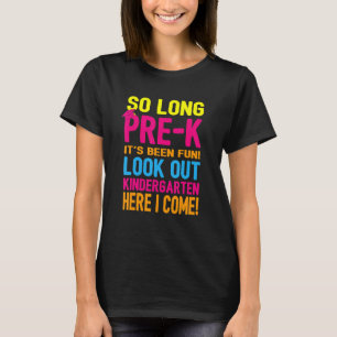 Kinder vorige dag, Prek Kindergarten Hier kom ik G T-shirt